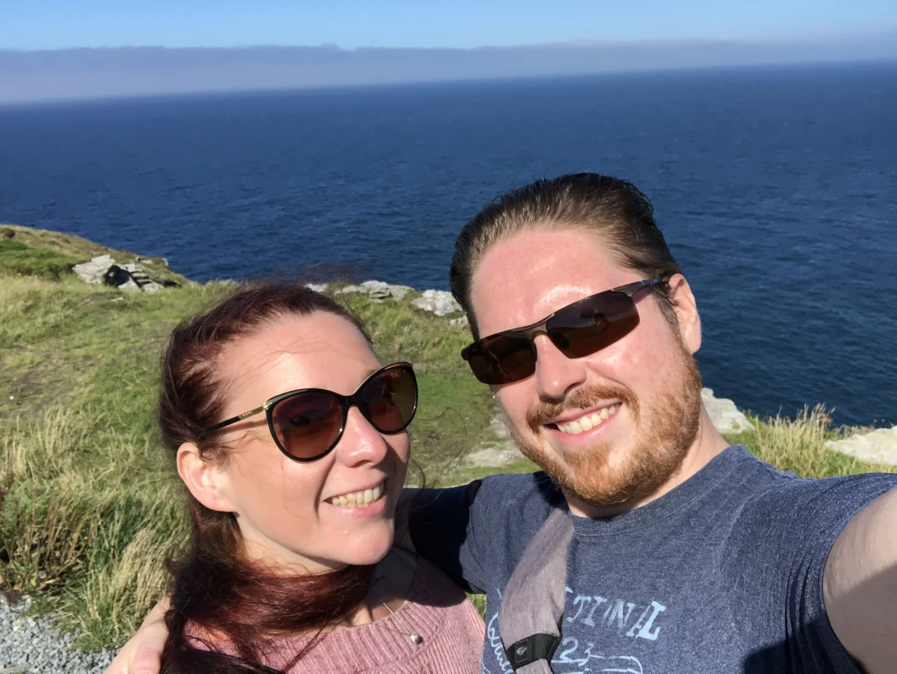 Keets & Jim in Tintagel